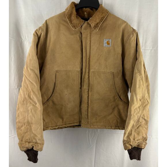 Carhartt Vintage 1989 Men’s Jacket 100 Year Anniversary Size Large Quilted Lined - Picture 1 of 8